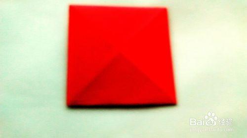 趣味摺紙——紅心的折法2