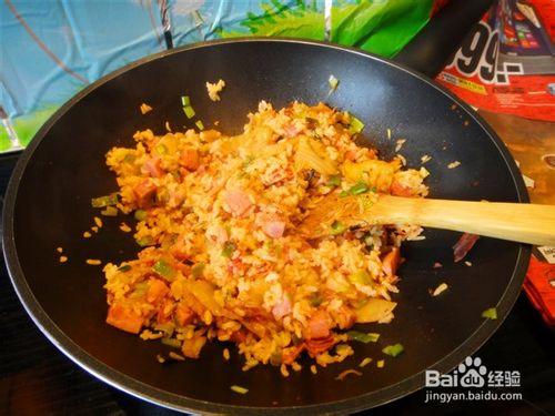 韓國泡菜炒米飯