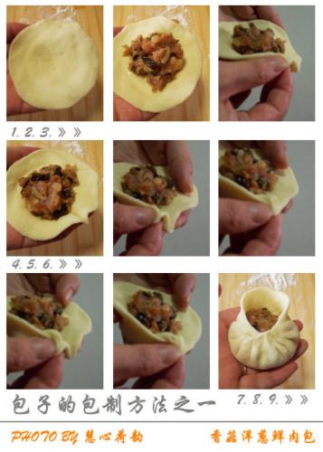 怎麼自制香菇洋蔥鮮肉包