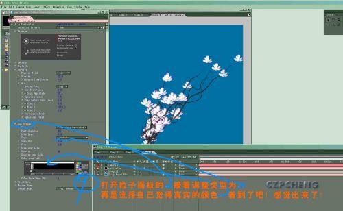 AfterEffects製作之玉蘭花的春天（二）