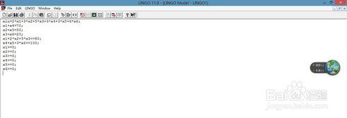 怎麼用lingo優化解線性方程組