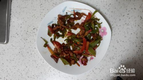 青椒肉絲炒飯（剩菜改造）