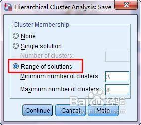spss分層聚類的操作方法和分析方法