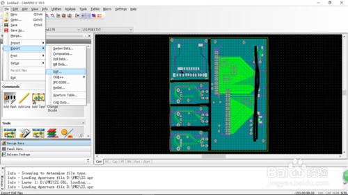 CAM350 Gerber 導出 DXF