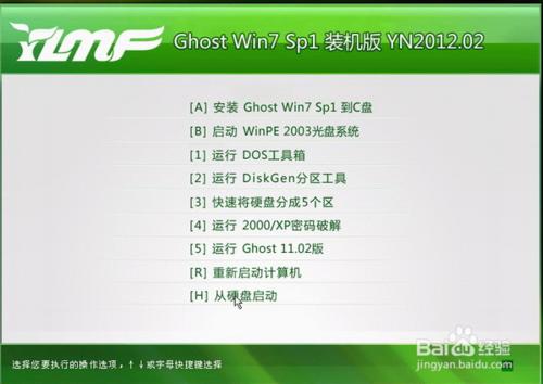 怎樣裝系統：[4]光盤裝ghostXP、win7