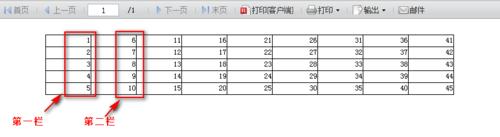 在線報表工具FineReport中報表如何分欄