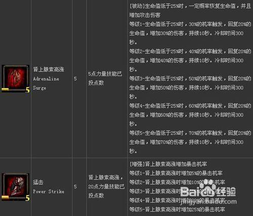 《阿瑪拉王國：懲罰》三大職業技能詳細中文資料