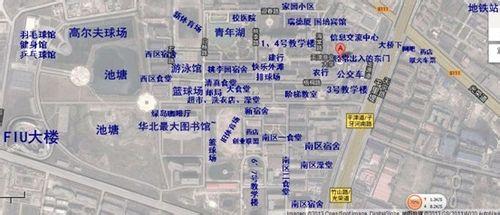 天津商業大學之校園佈局、設施分佈及簡介