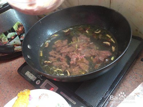 自己製作牛肉兜湯