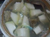 砂鍋煲湯最美味--雙貝煲冬瓜