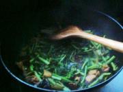 香菇苔菜炒肉
