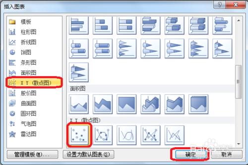 在Windows7下如何用Word2010製作散點圖