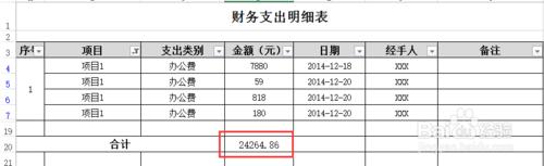 Excel中如何對篩選結果自動求和