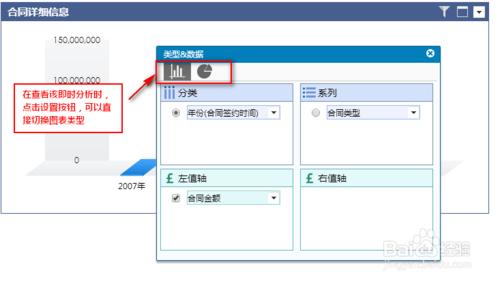 商業智能圖表軟件如何進行圖表切換