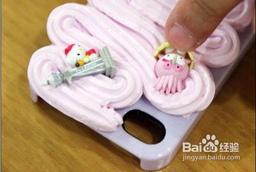 DIY iPhone手機殼變蛋糕奶油手機殼