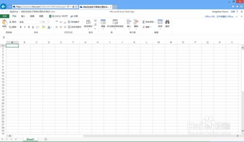 如何使用微軟skydrive在線Excel電子表格軟件