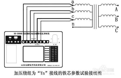 DS-2000D變壓器低電壓短路電抗測試儀接線指南