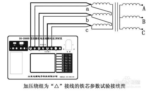 DS-2000D變壓器低電壓短路電抗測試儀接線指南