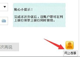 農行如何開通網上銀行後進行升級業務辦理