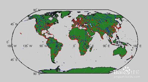 matlab繪圖之世界地圖