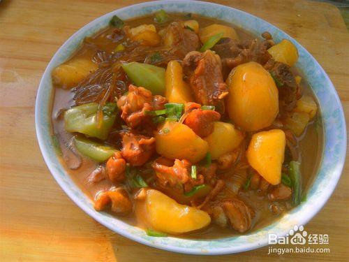 東北菜——雞肉燉土豆粉條