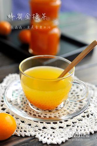 秋冬季讓你遠離感冒的健康飲品－－蜂蜜金橘茶