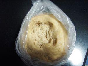 豆沙花生面包圈