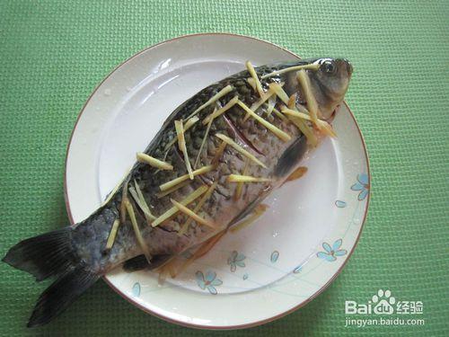 春天食鯽正當時——姜蔥蒸鯽魚