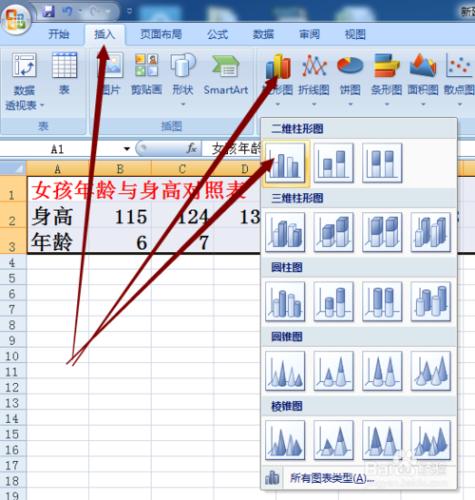 EXCEL 2007 誤差線的添加