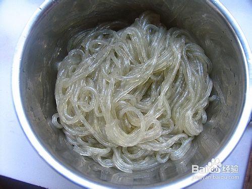 麻油香滋味——薑蓉豆芽拌粉條