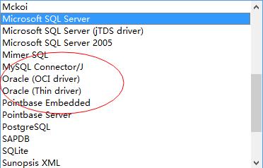 MyEclipse如何自定義創建mysql,oracle數據庫