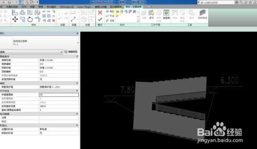 REVIT2014-樓梯繪製-以及繪製繪製中出現的問題