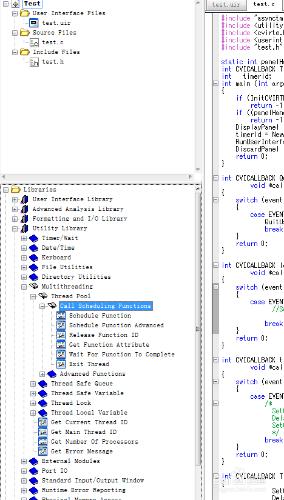 Lab Windows/CVI使用筆記 8——線程