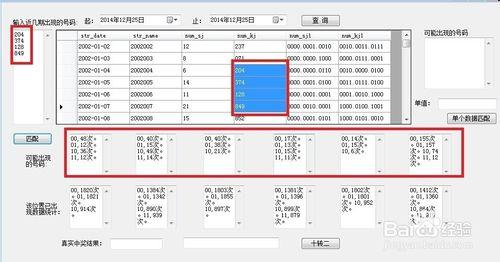 福彩3D二進制分析法