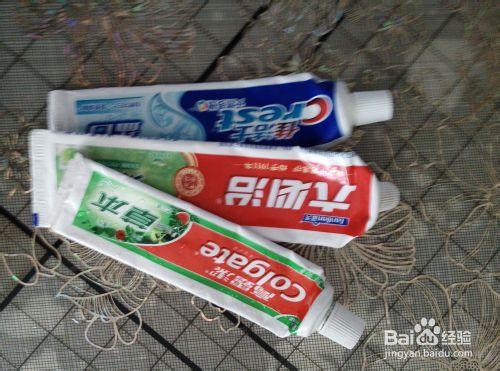 舊牙膏的回收再利用
