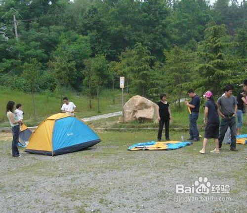 荒野中怎樣快速搭帳篷