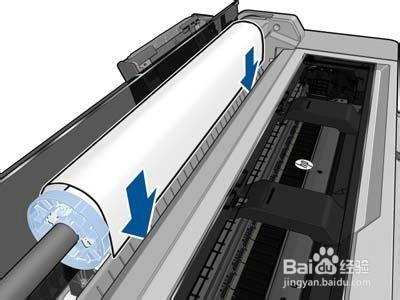 HP Designjet T120&amp;T520裝紙步驟