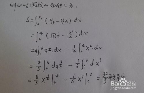 求形如y=2px^2與x^2=2px圍成圖像的面積