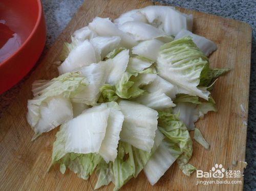 平菇炒白菜製作方法