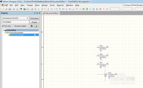 altium designer 13 基礎設計之一