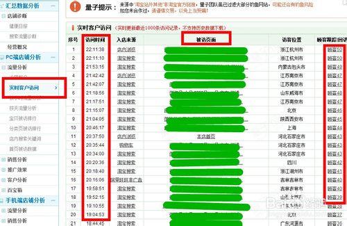 淘寶賣家如何查看顧客訪問來源和訪客暱稱？