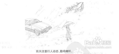 雨天駕駛應注意什麼