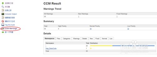 Jenkins集成CCM檢查C#圈複雜度