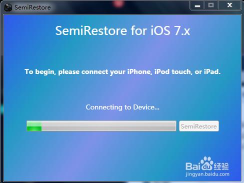 越獄ios7.1.X半恢復（semi-restore使用）教程