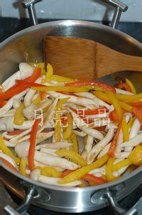 夏日清爽美容塑身菜－－彩椒海鮮菇