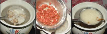 廣東傳統生滾粥——香菇生滾牛肉窩蛋粥