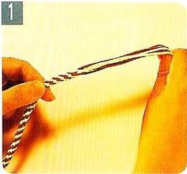 流蘇手繩的簡易收尾方法