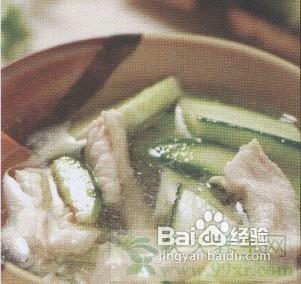 肉片黃瓜湯的做法