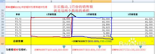 簡單理解EXCEL中的相對引用和絕對引用