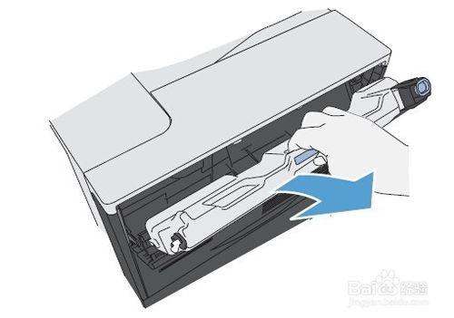 HP 5525系列更換碳粉收集裝置截圖